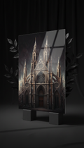 Luxury Skull Art Metallic Panel