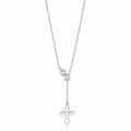 infinity cross necklace
