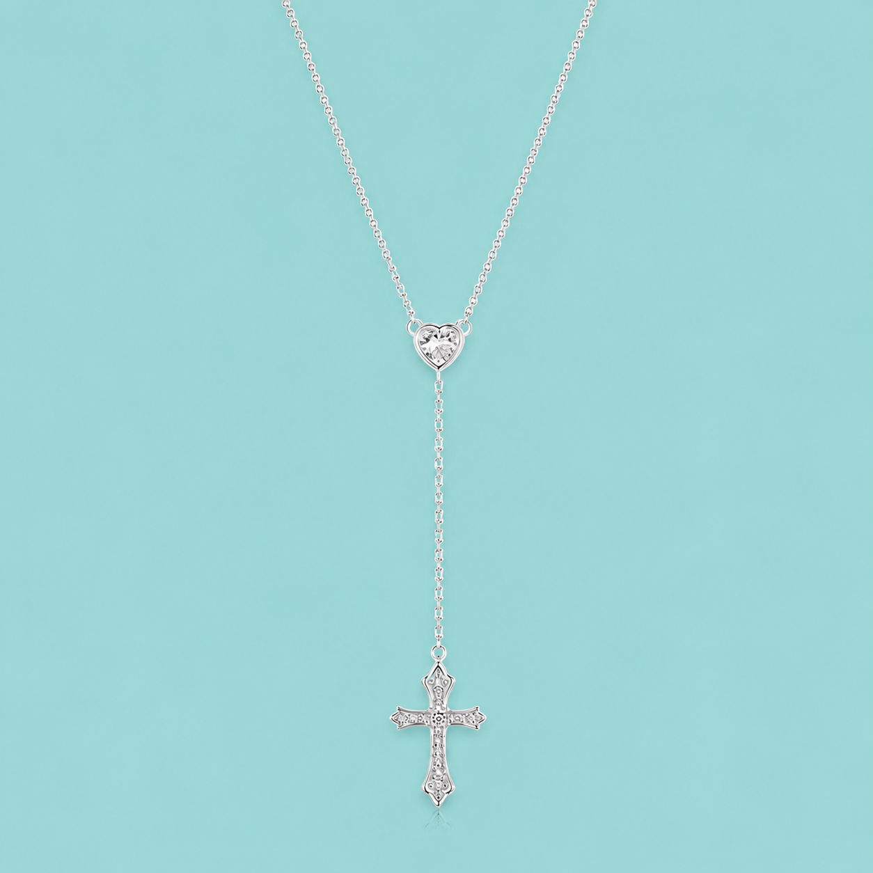 sterling silver y necklace