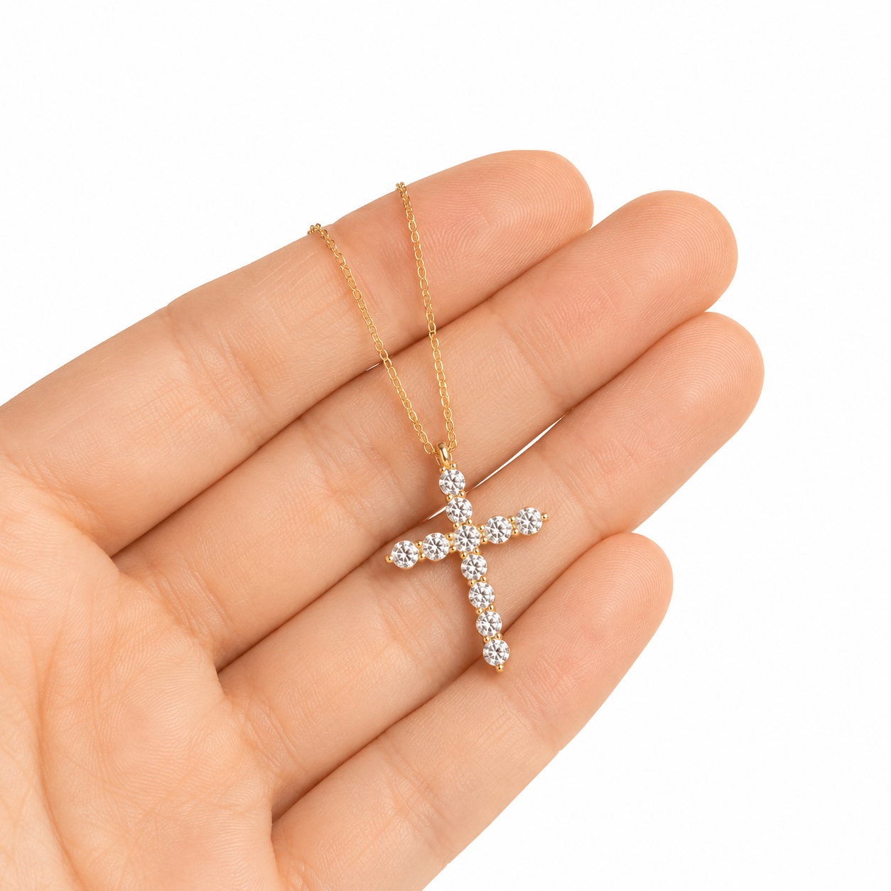 sterling silver moissanite necklace