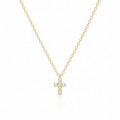 petite cross pendant