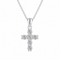 diamond cross necklace for women