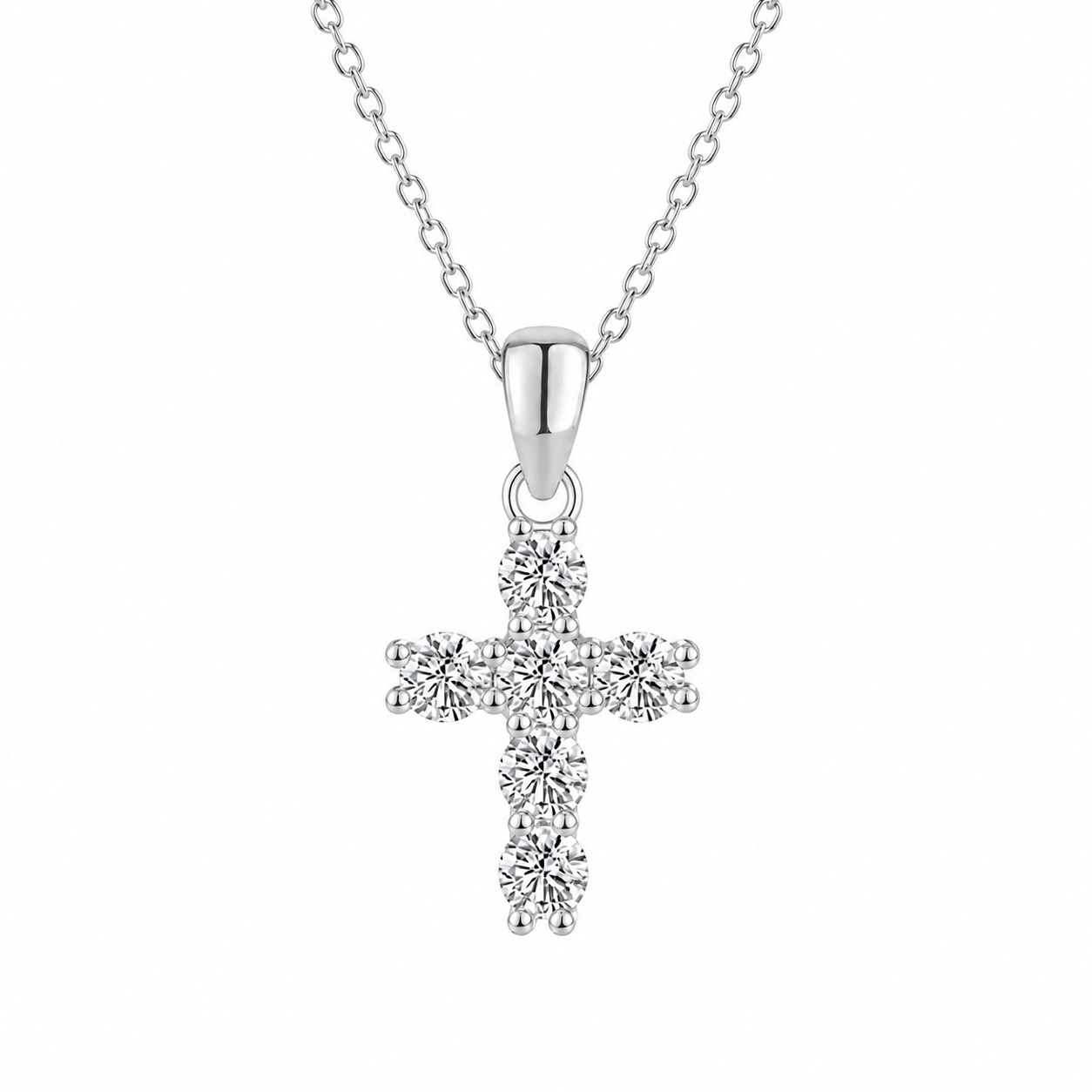 diamond cross necklace for women