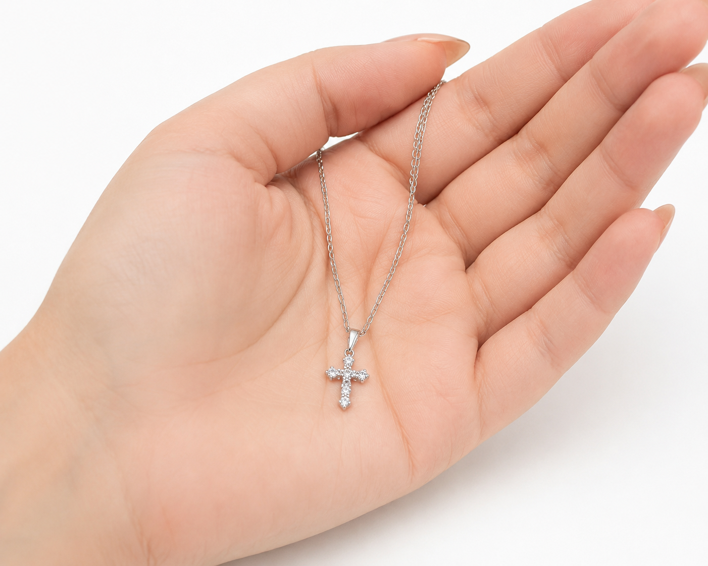 Radiance Cross Pendant