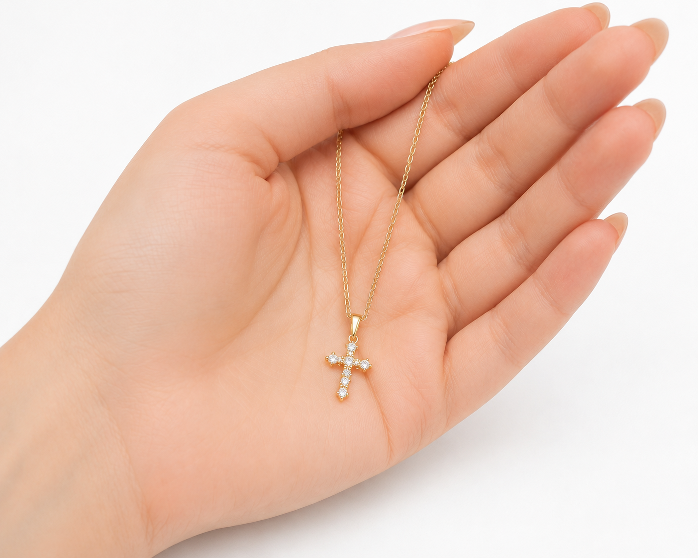 luxury cross necklace