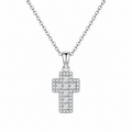crystal cross necklace